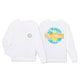 [product_type]White Pineapple Long Sleeve Tee